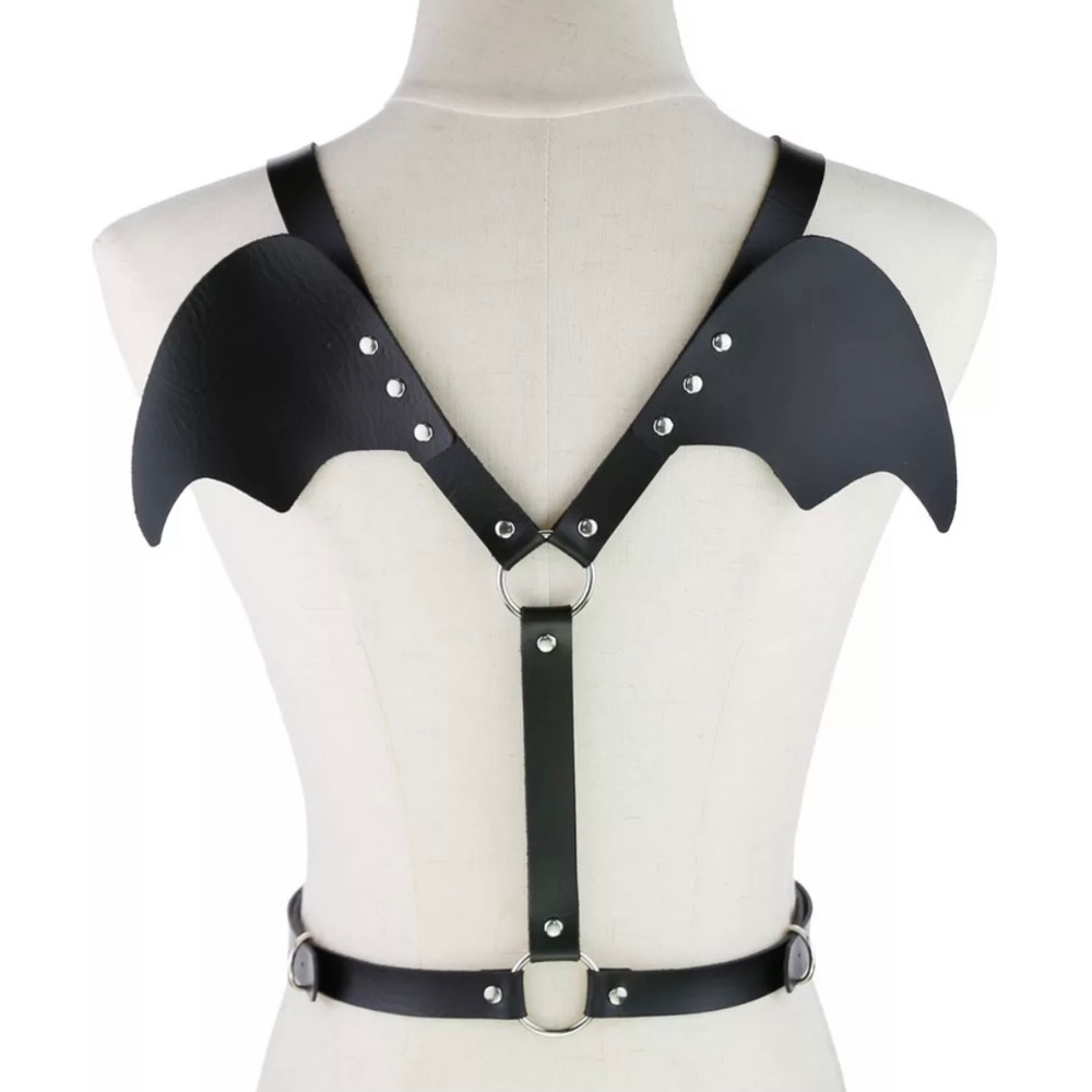 Demon Wings Black Harness